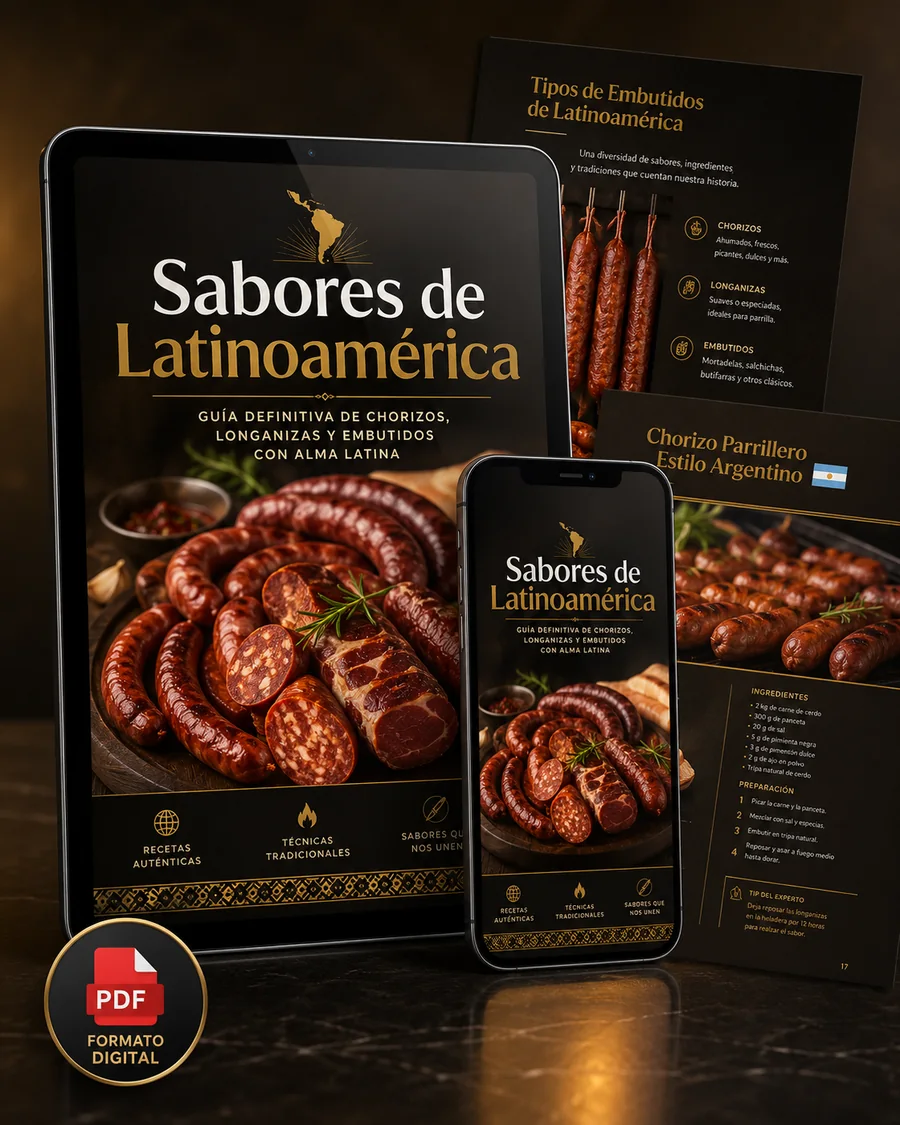 Portada de la guía Sabores de Latinoamérica